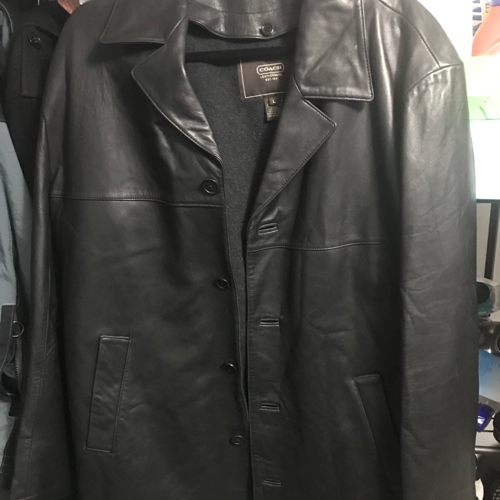 Coach Leather Jacket